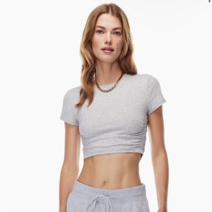 TNA Aritzia Chill Malibu Cropped T-Shirt LIKE NEW
